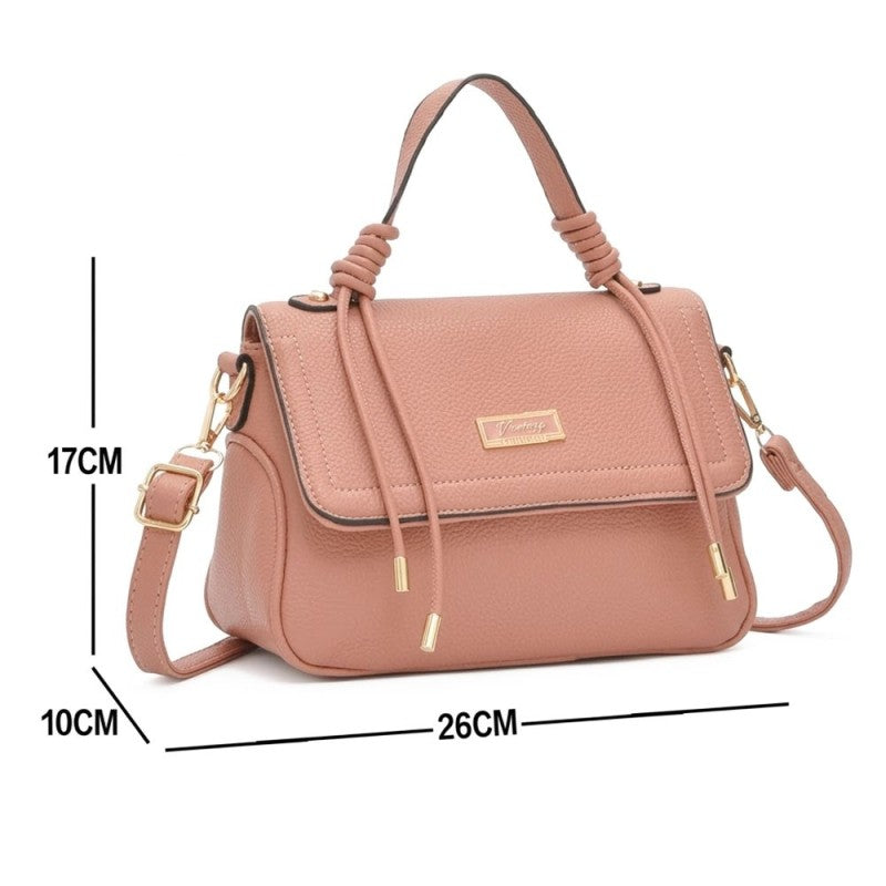 Bolsa De Mão Feminina Alça Com Detalhe Em Fio