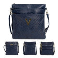 Bolsa Transversal Feminina Compacta Texturizada