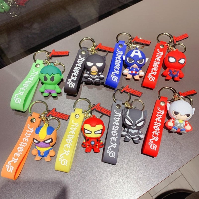 Chaveiro Decorativo Heróis Bolsa Mochila Carro