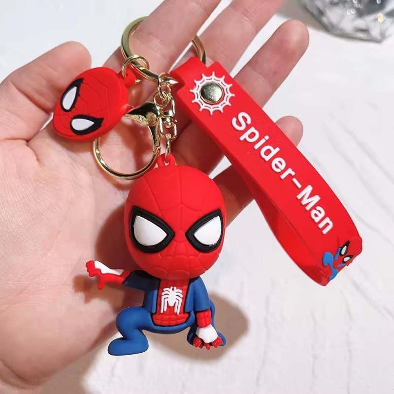Chaveiro Decorativo Aranha Menino Bolsa Mochila Carro
