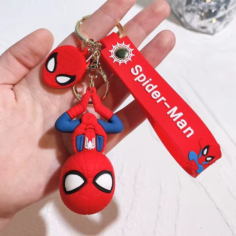Chaveiro Decorativo Aranha Menino Bolsa Mochila Carro