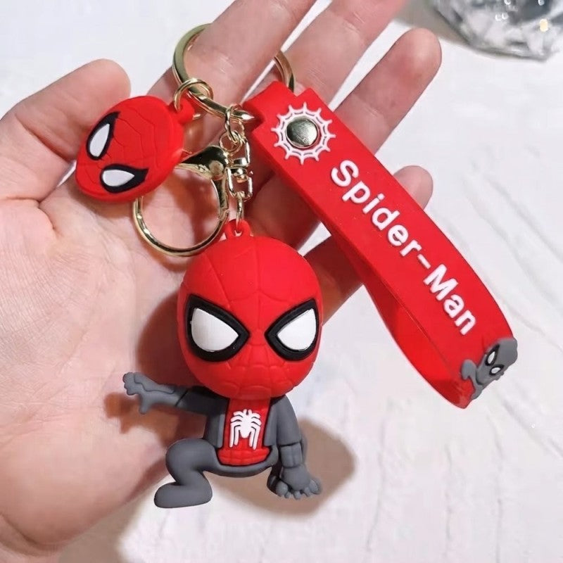 Chaveiro Decorativo Aranha Menino Bolsa Mochila Carro