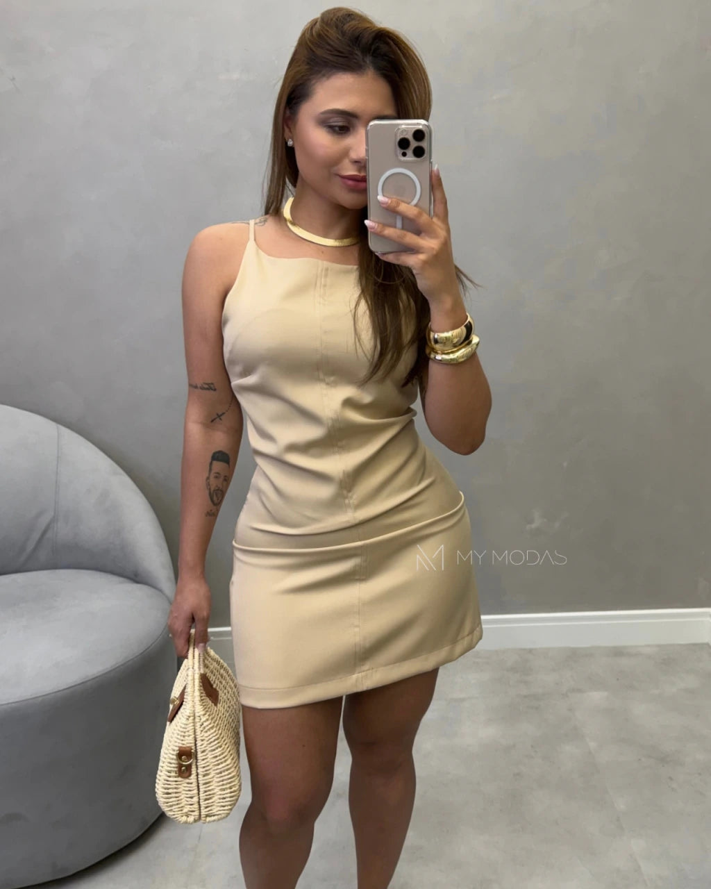 Vestido alfaiataria Micaela