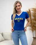 Blusinha Viviane Azul Brasil 134175
