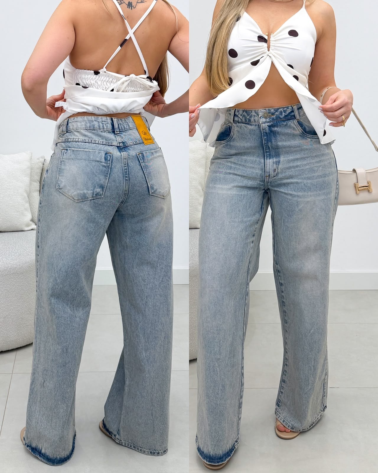 Calça Jeans Melinda Melani 135520