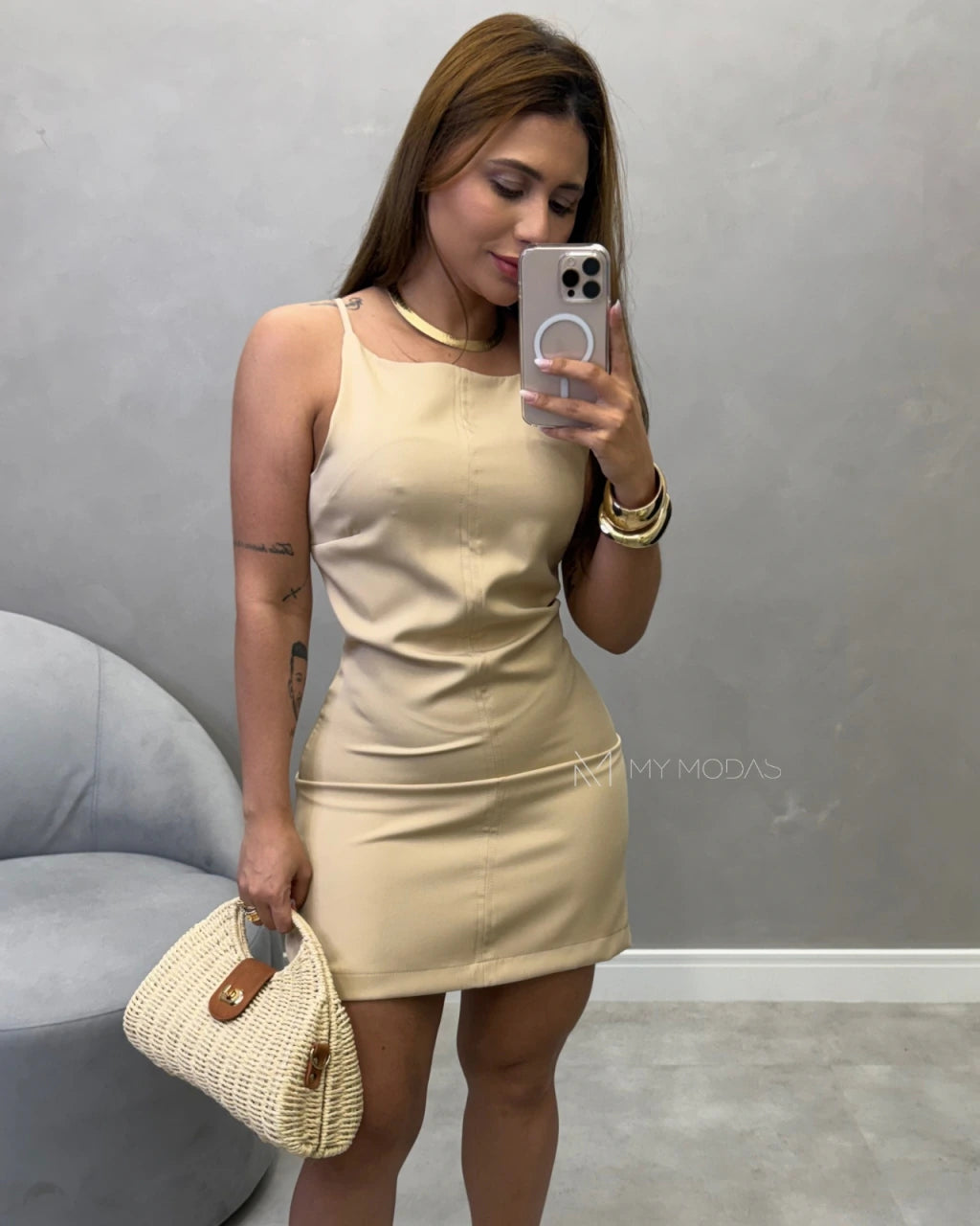 Vestido alfaiataria Micaela