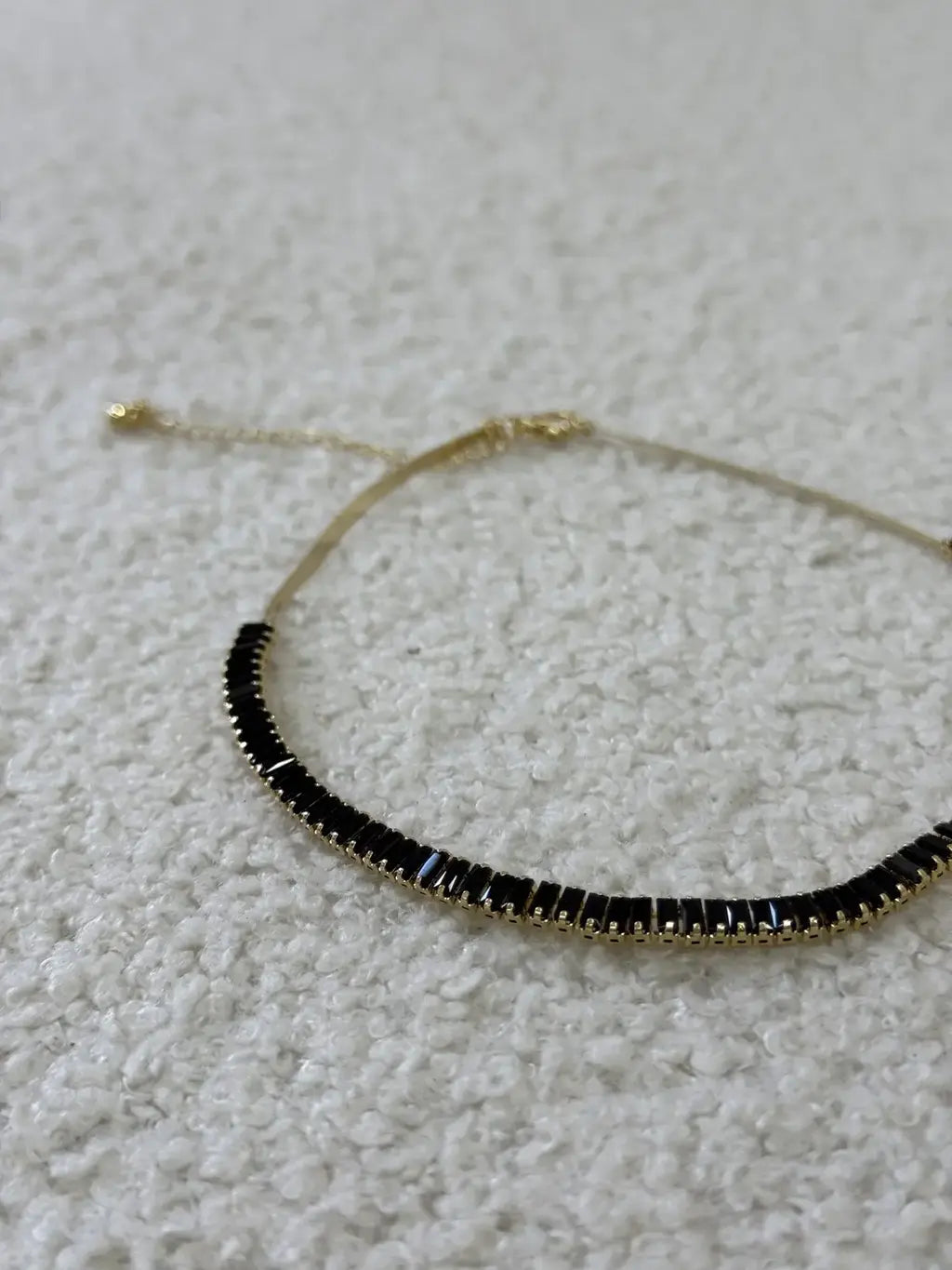Chocker zirconia preta