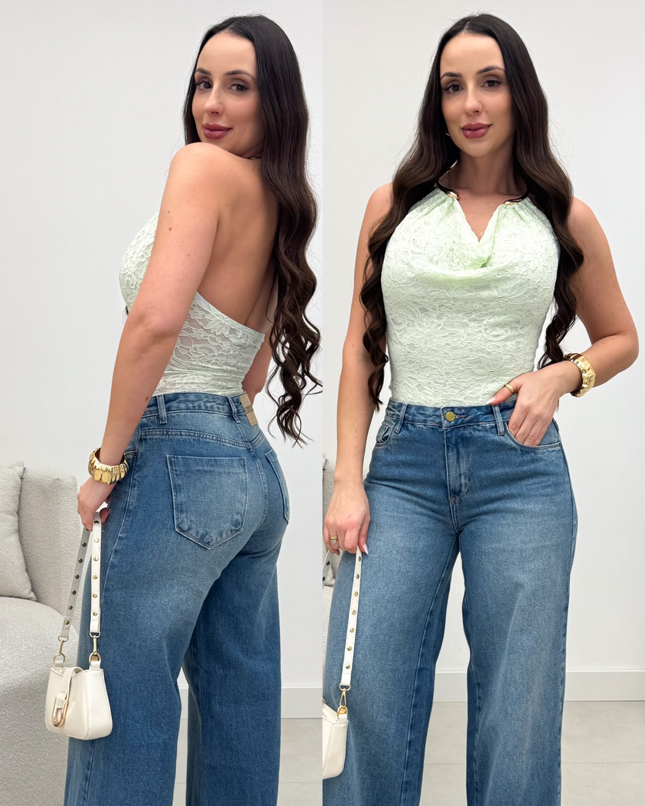 Body Renda Samanta Verde 135631