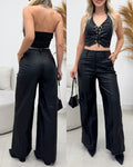 Calça Courino Margarete 134276