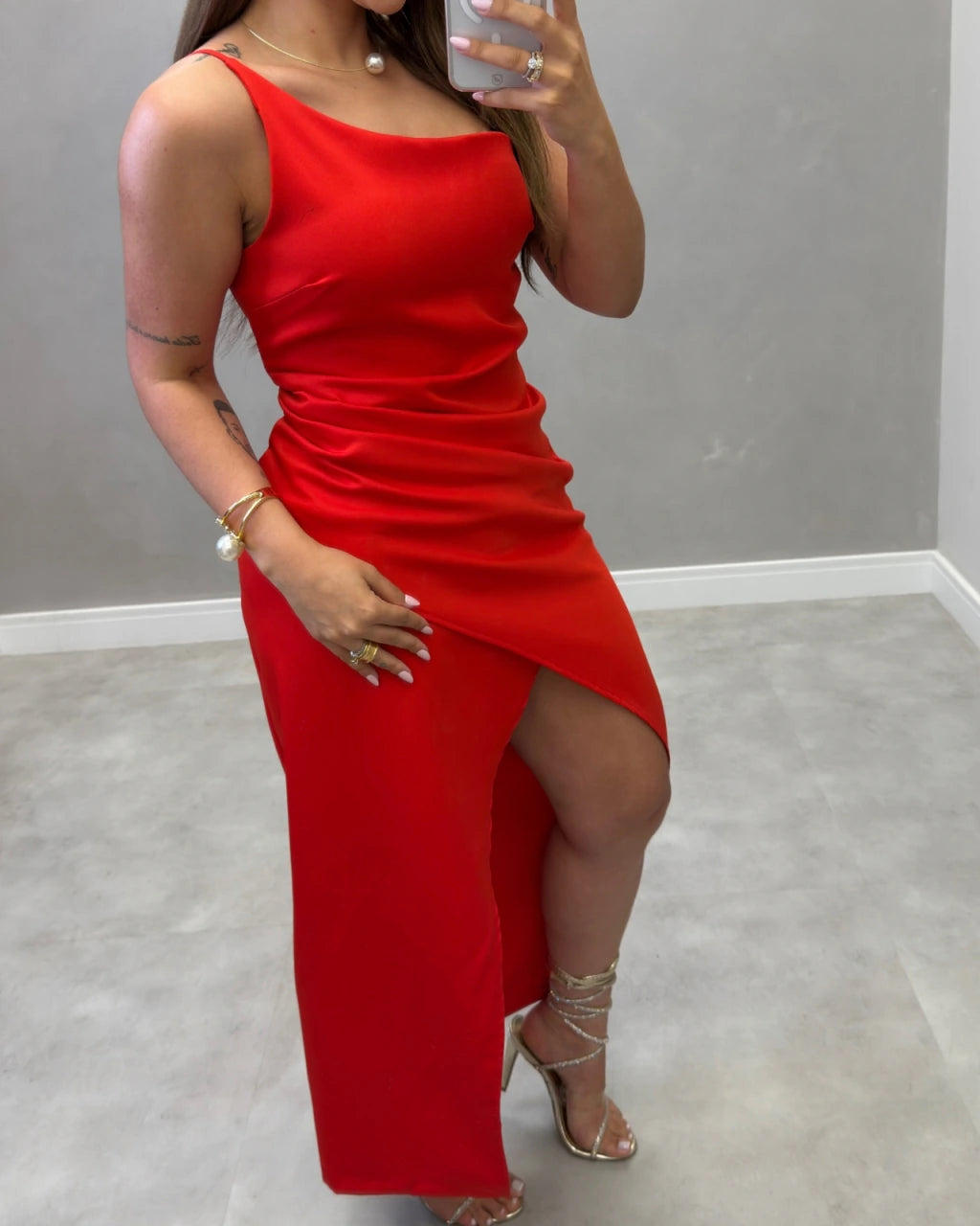 Vestido Mídi Alfaiataria