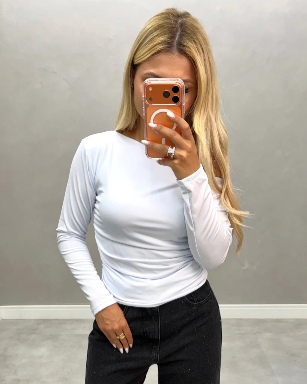 Blusa grapeada iriam