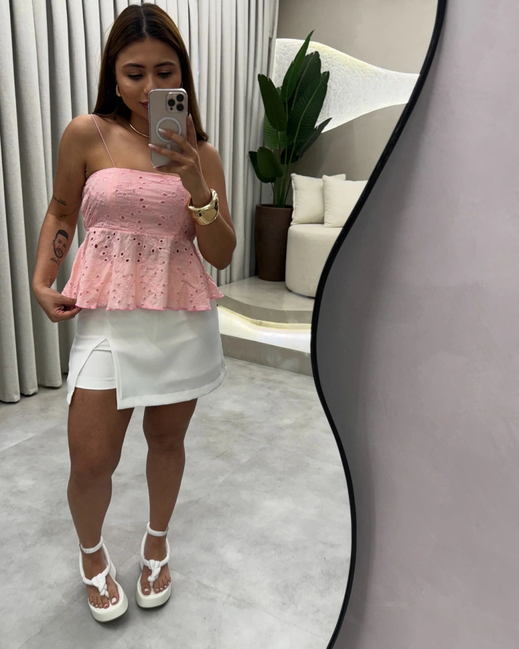 Blusa lese medlyn
