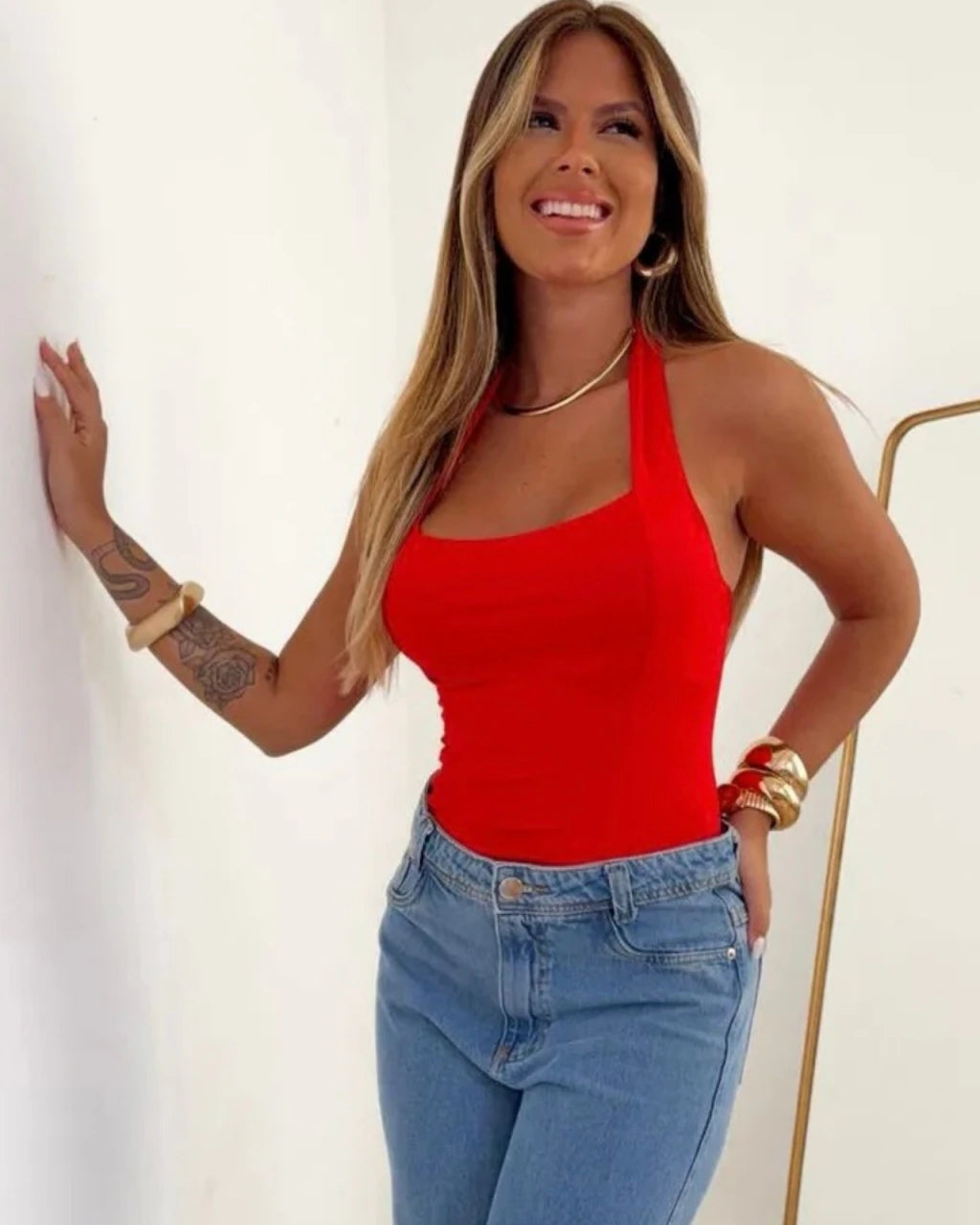 Blusa fenty poliamida