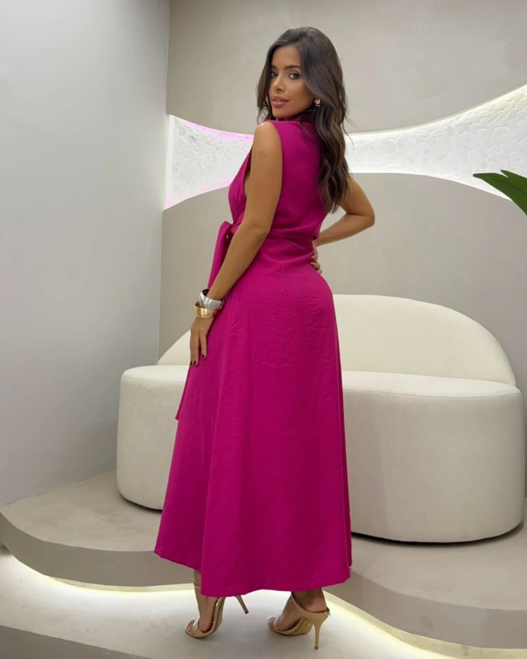 Vestido Mídi Creta