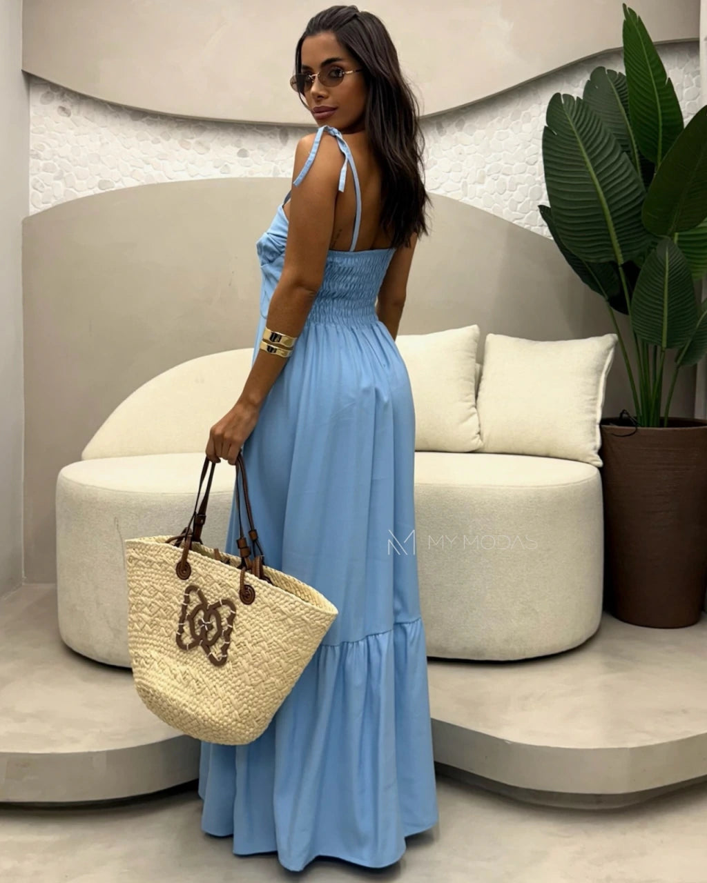 Vestido longo Mariah