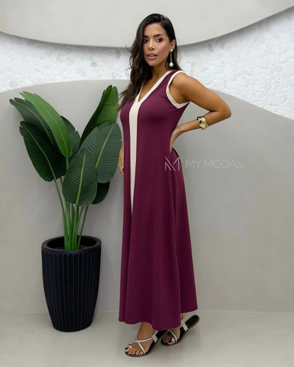 Vestido godê Moletinho