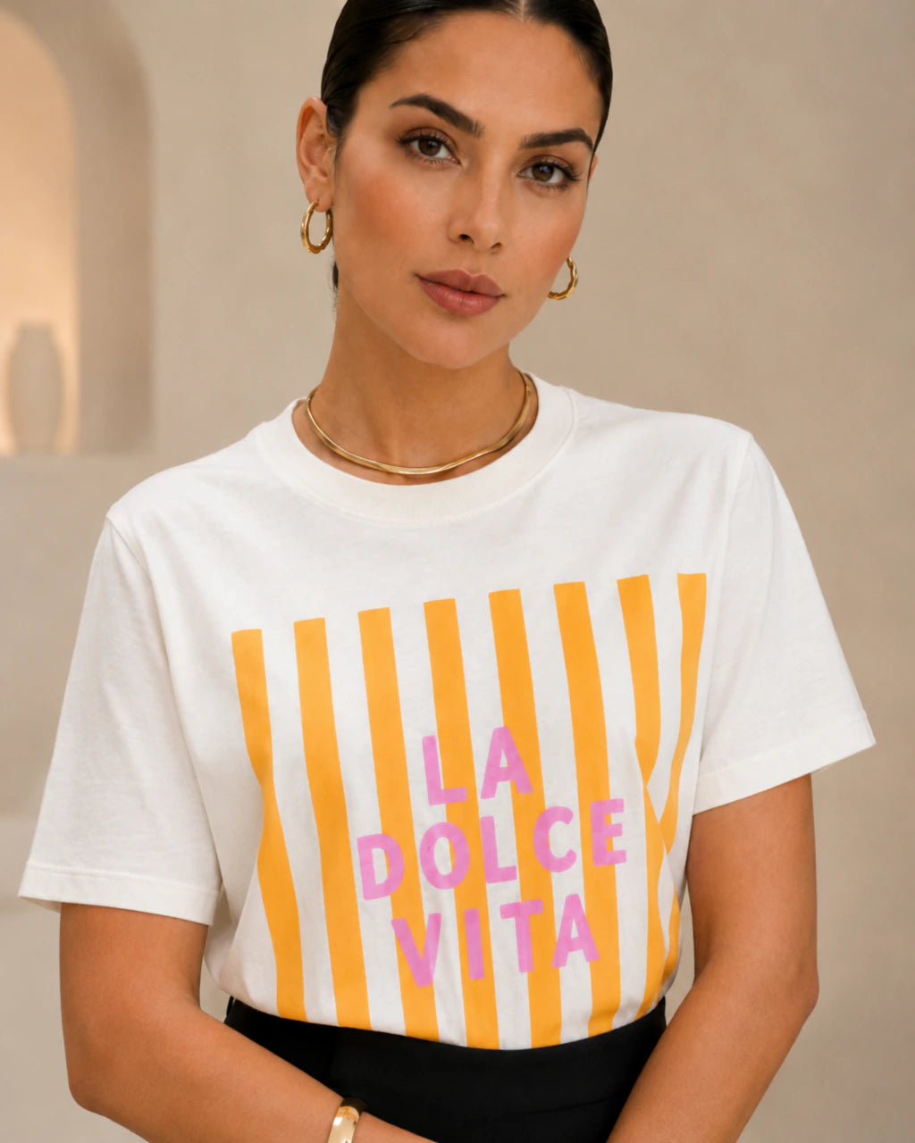 T-shirt La Dolce Vita Algodão