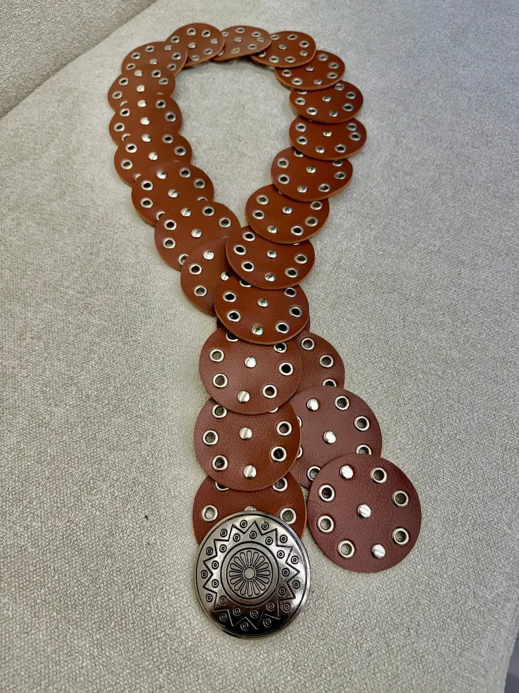 Cinto Boho Chic Couro