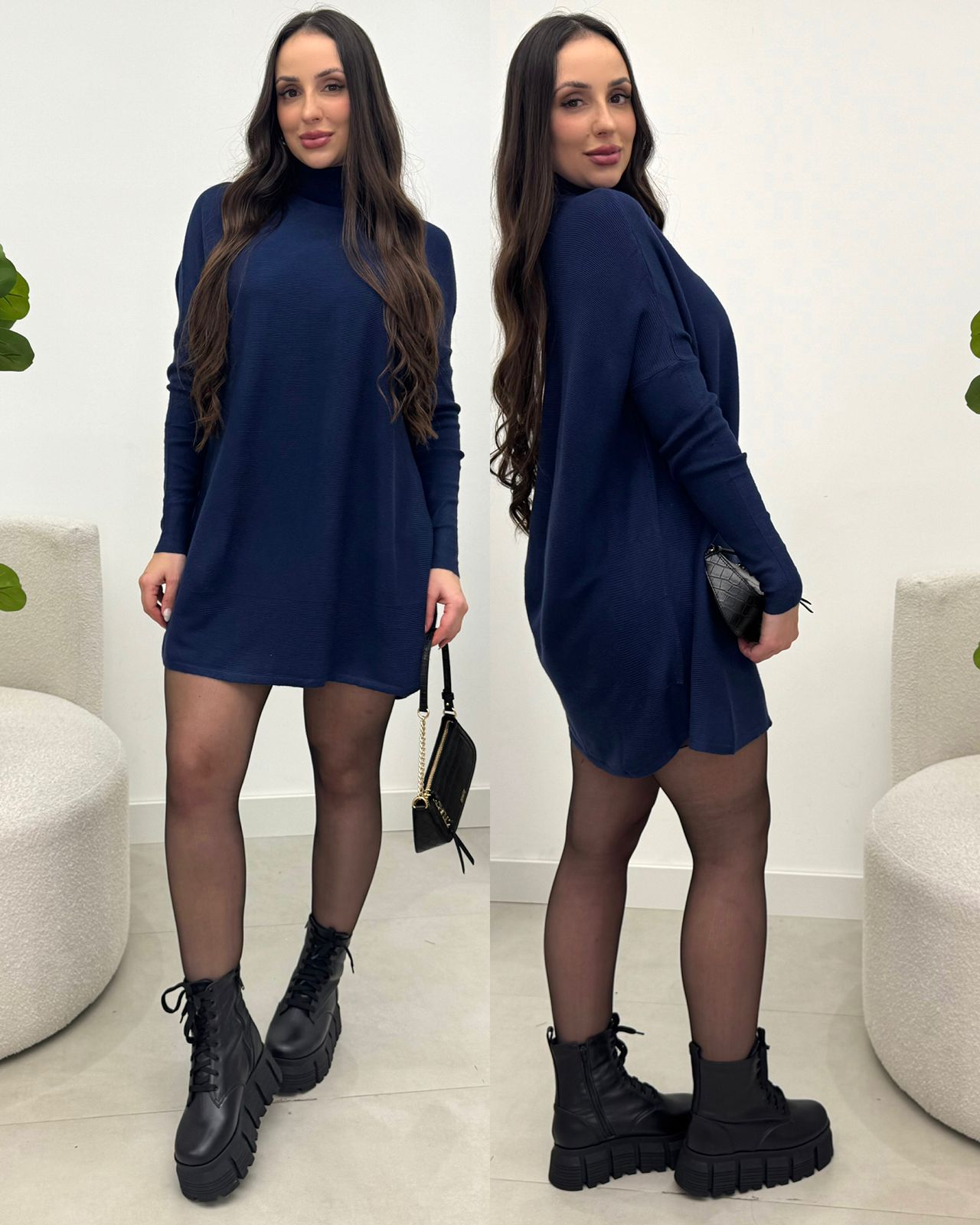 Poncho Laura Azul 134095
