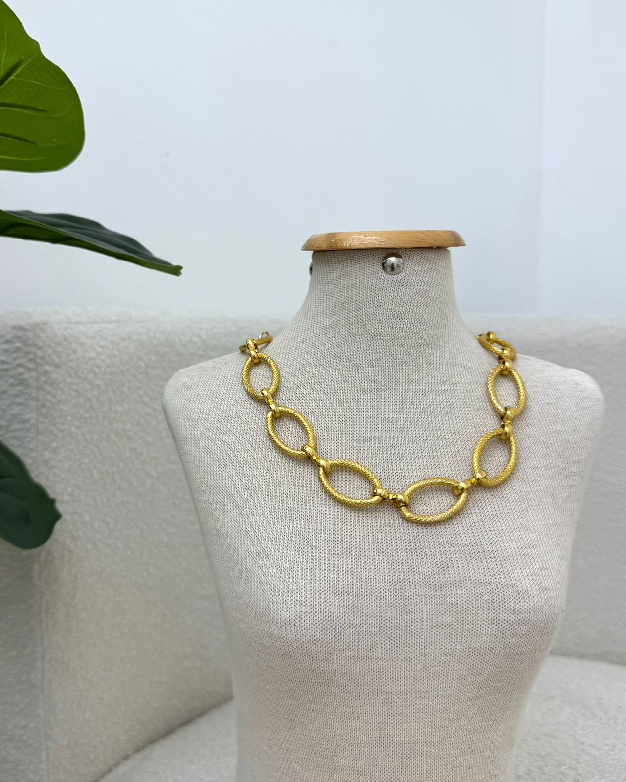 Colar Mania Essenza Dourado 133193