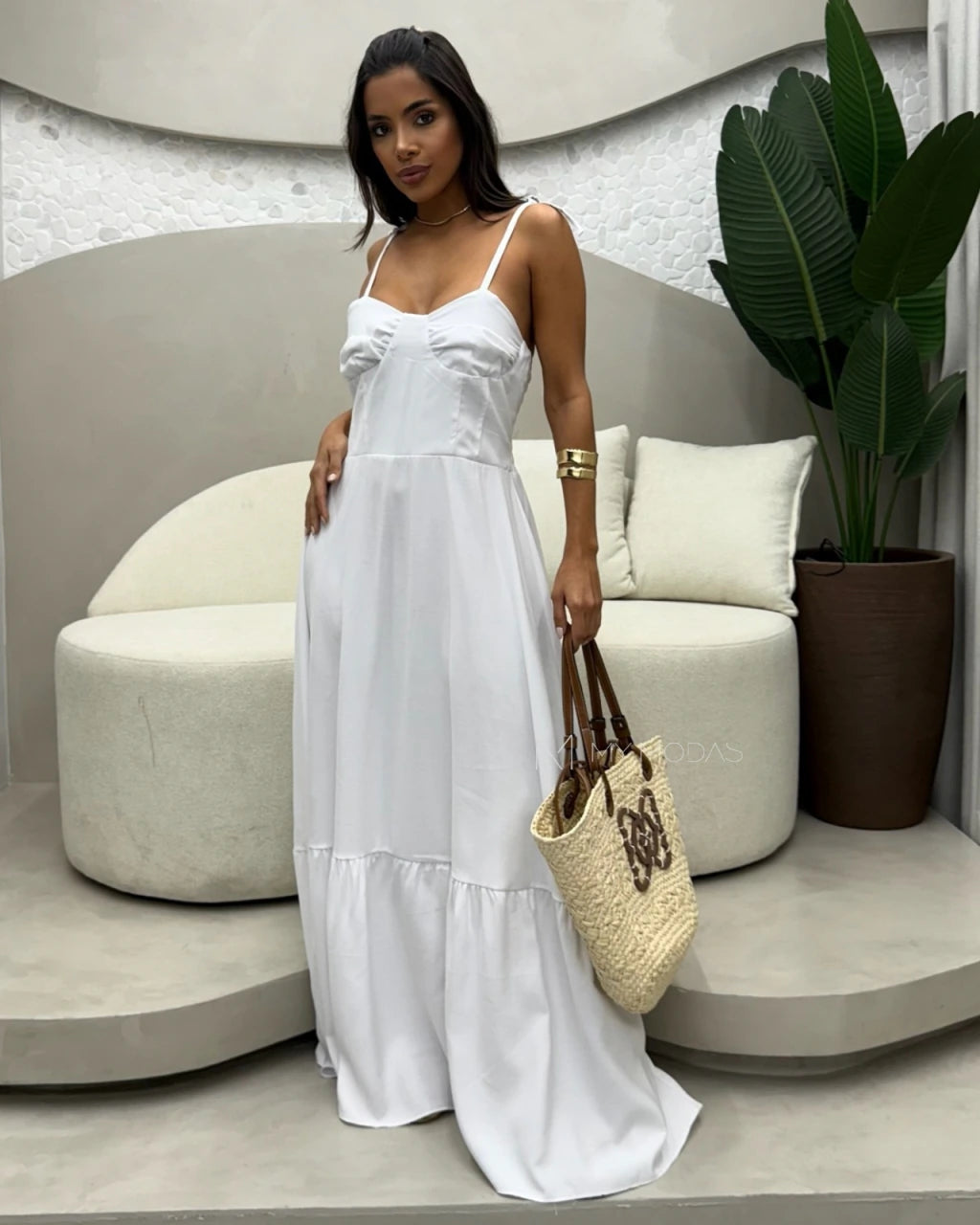 Vestido longo Mariah