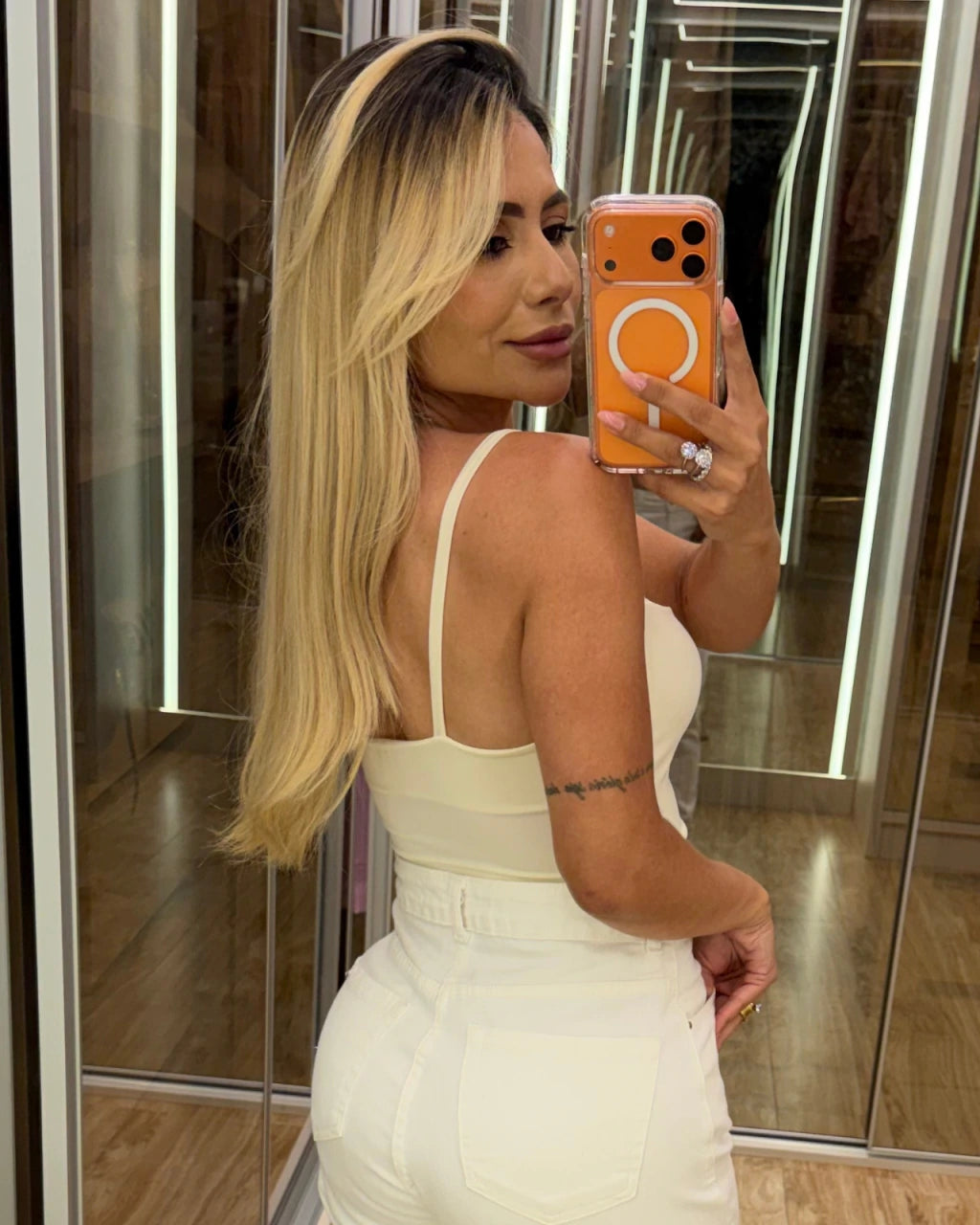 Cropped duplo alcinha