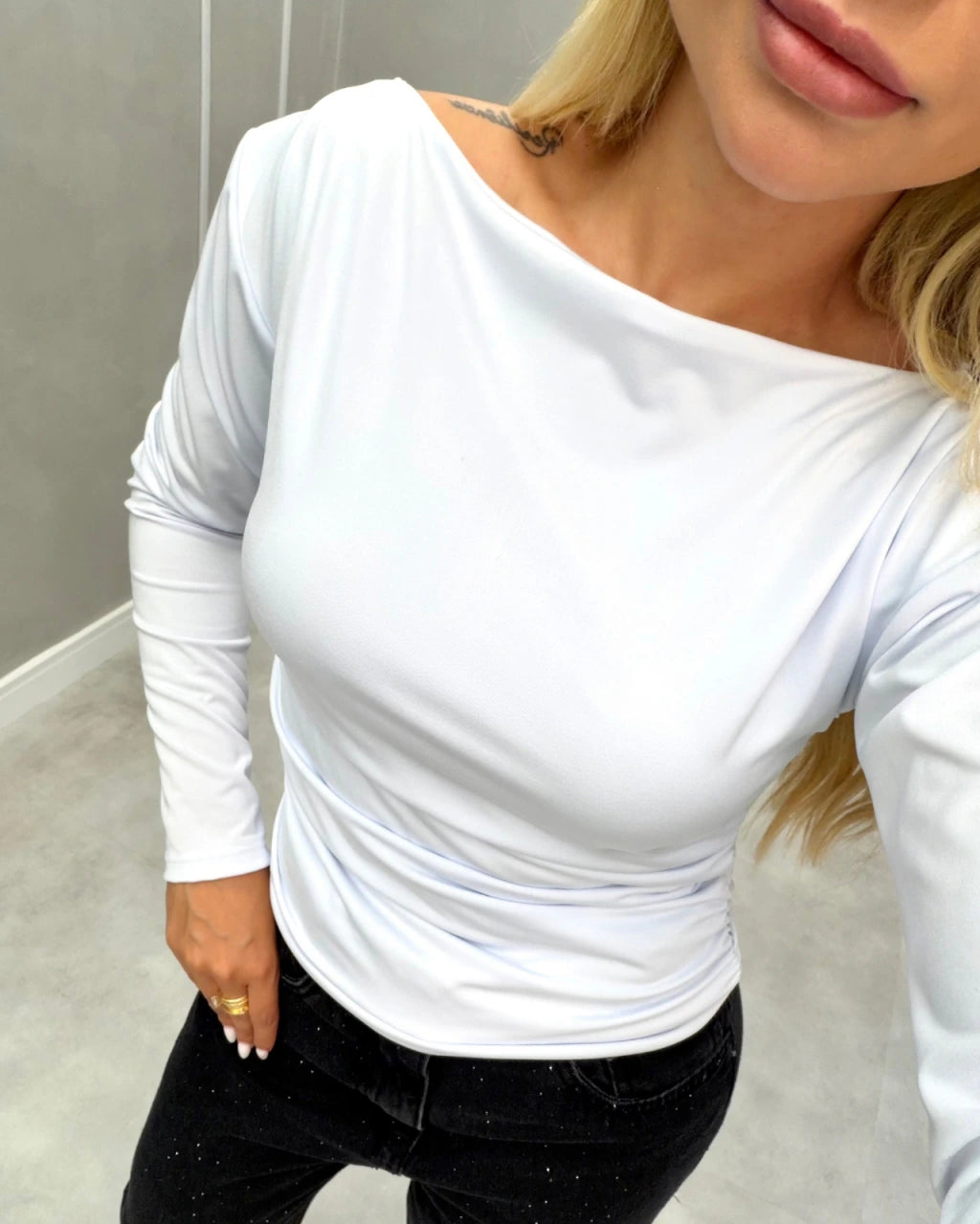 Blusa grapeada iriam