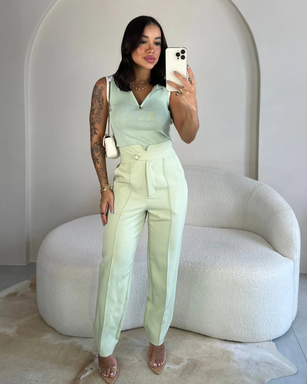 Calça alfaiataria Kimberly
