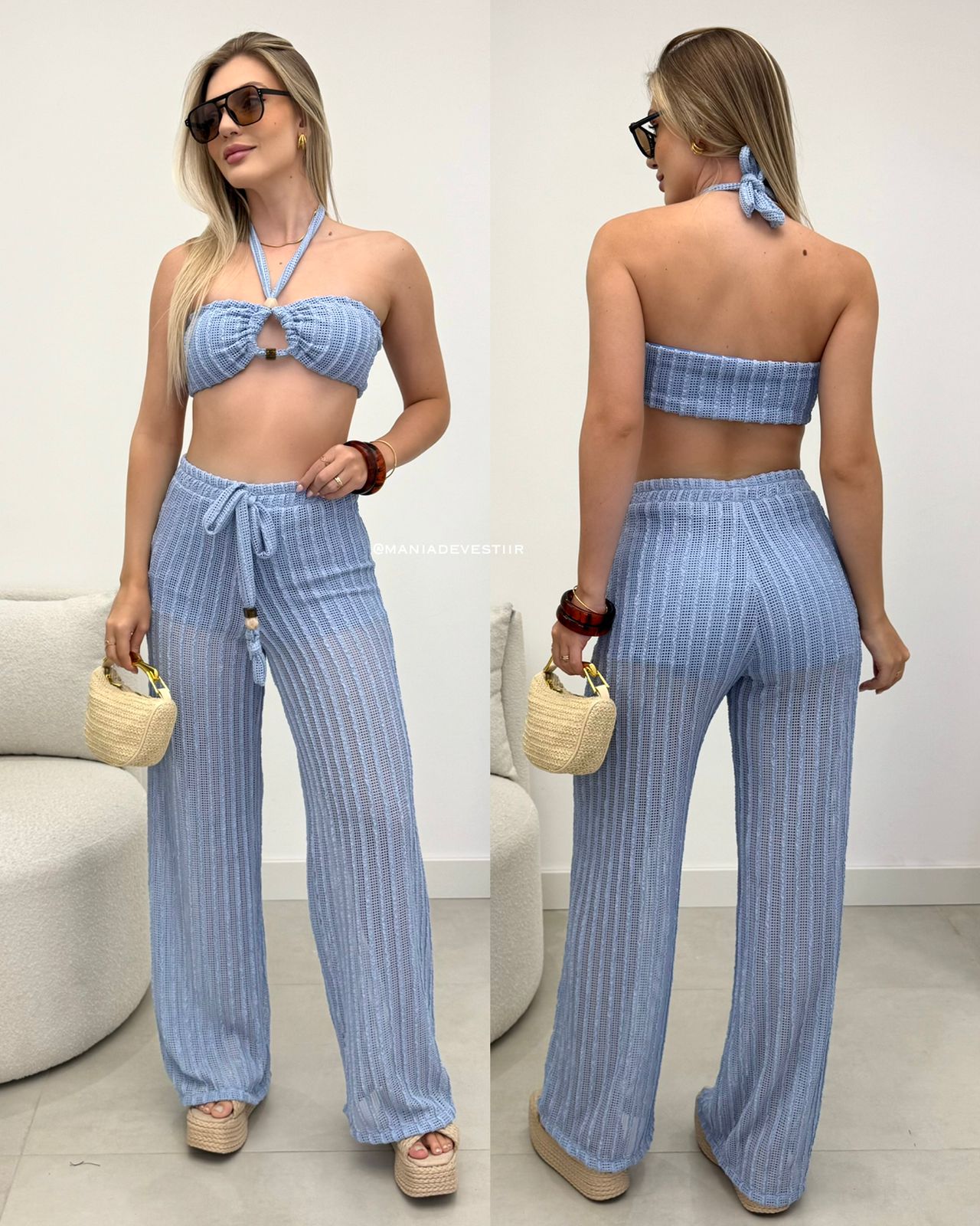 Conjunto Viviam Azul 123964