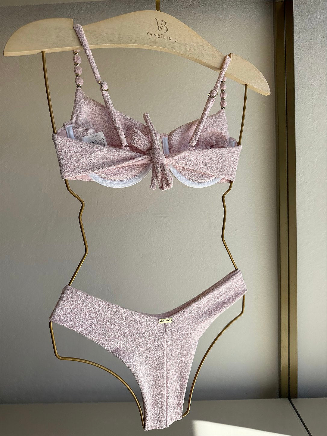 Meia Taça Algodão doce rosa(CALCINHA NÃO INCLUSO)