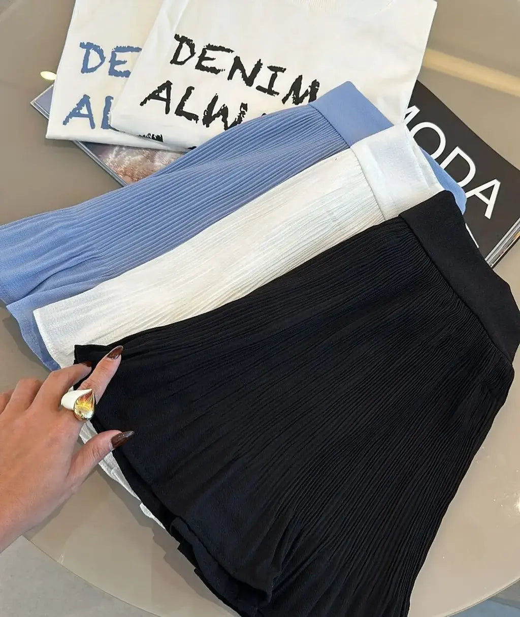 Tshirt algodão gola alta