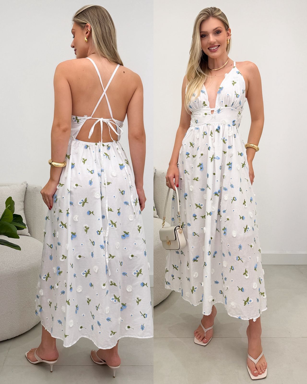 Vestido Sófia Azul 119835