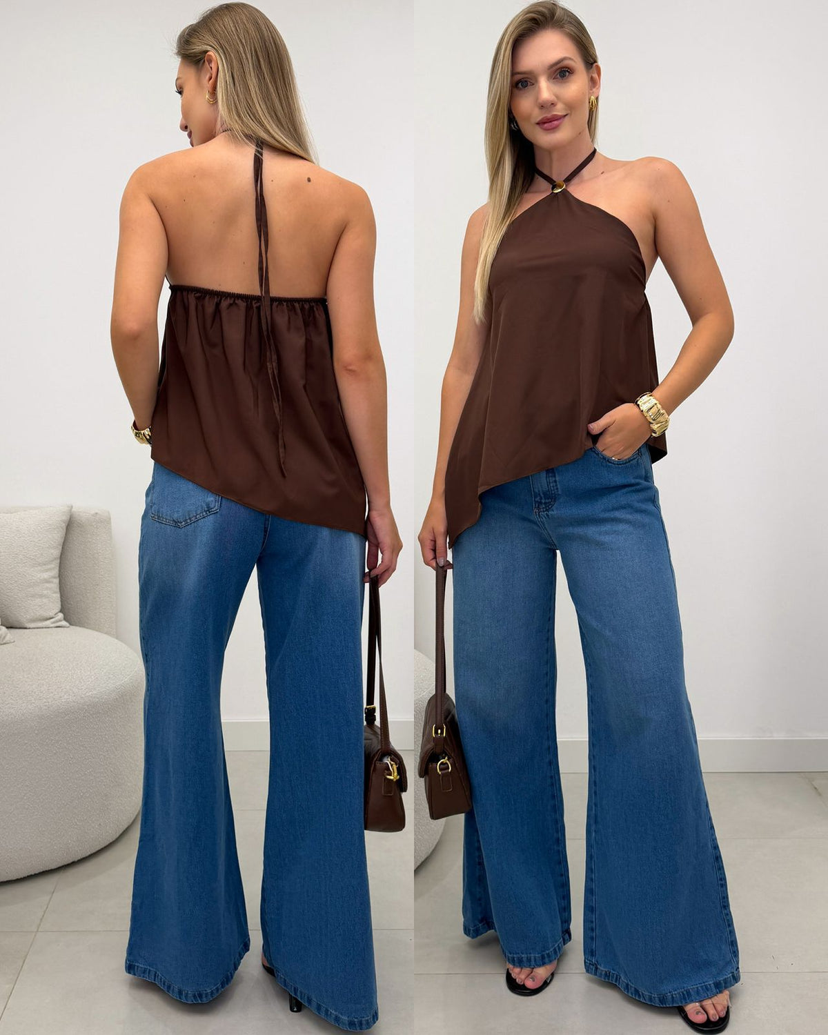 Blusa Octavia Chocolate 129504