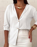 CAMISA VISCOLINO C/ BOLSO