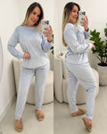 Pijama Plush Helem Azul 133881
