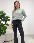 Blusa Trico Liandra Verde Agua 133889
