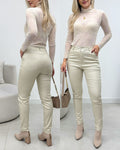 Calça Resinada Tadia Gelo 134435