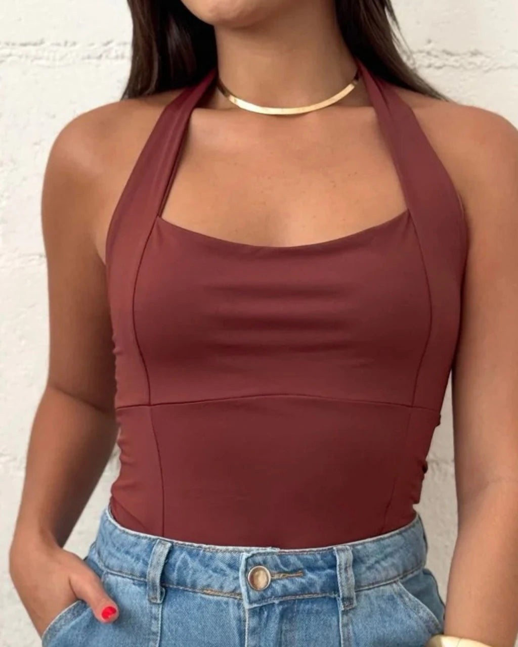 Blusa fenty poliamida