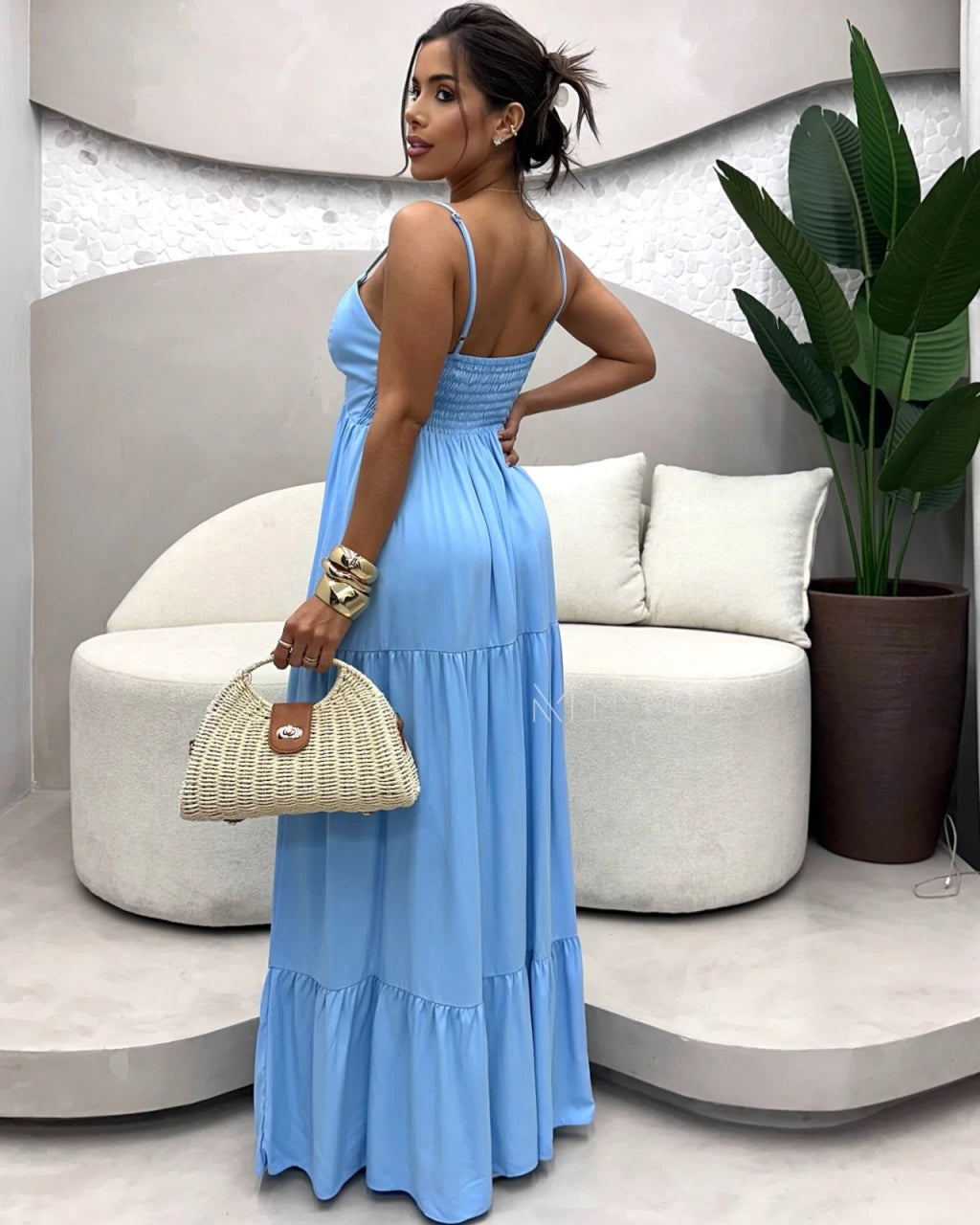 Vestido longo julieny