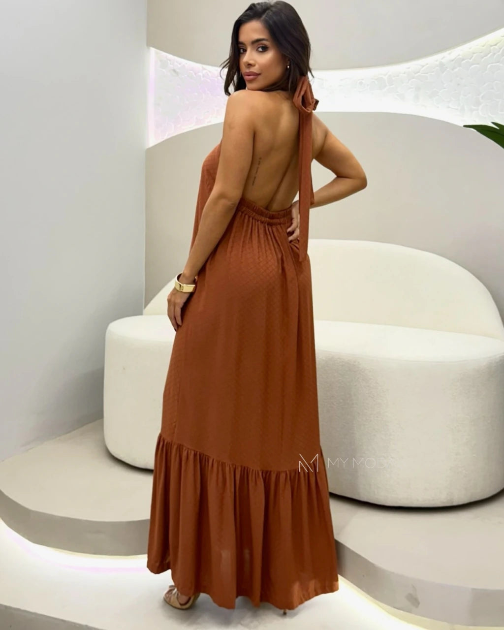 Vestido Mariah longo
