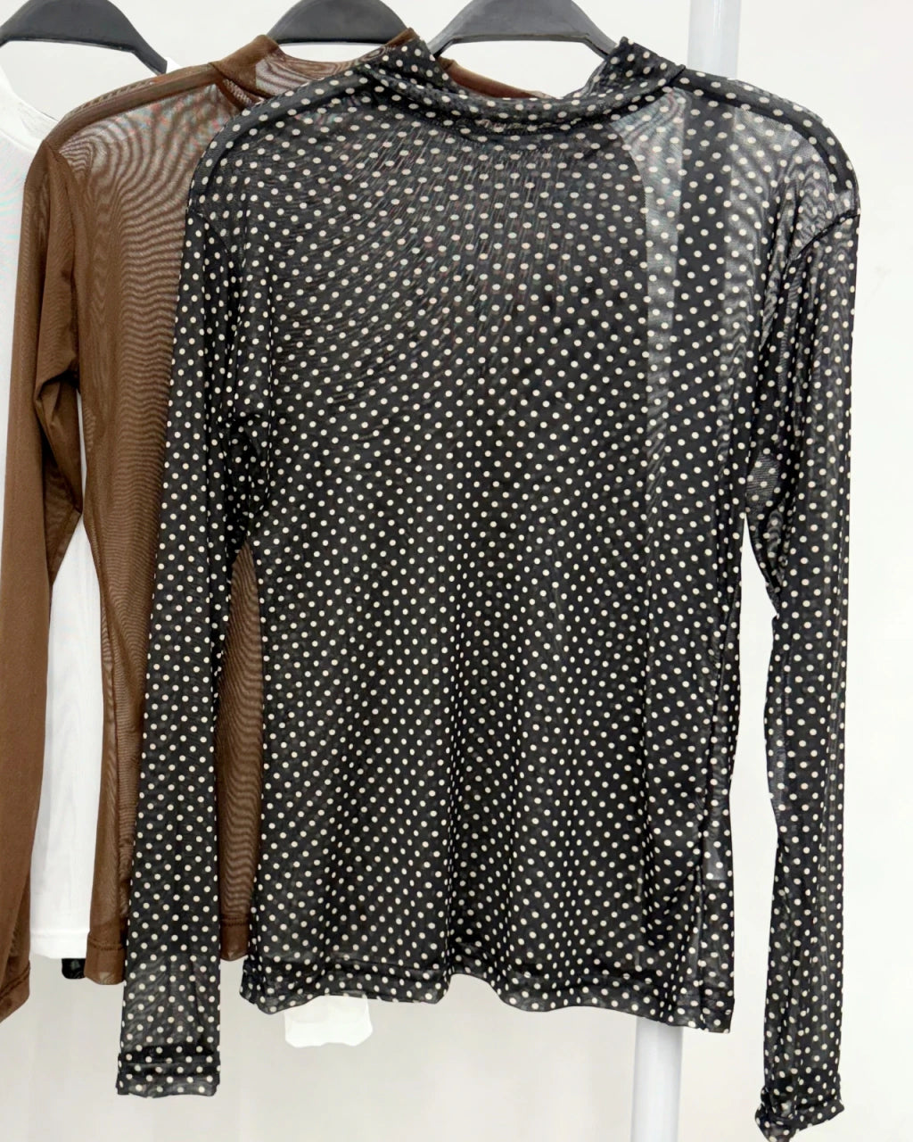 Blusa Tule Katriny com Elastano
