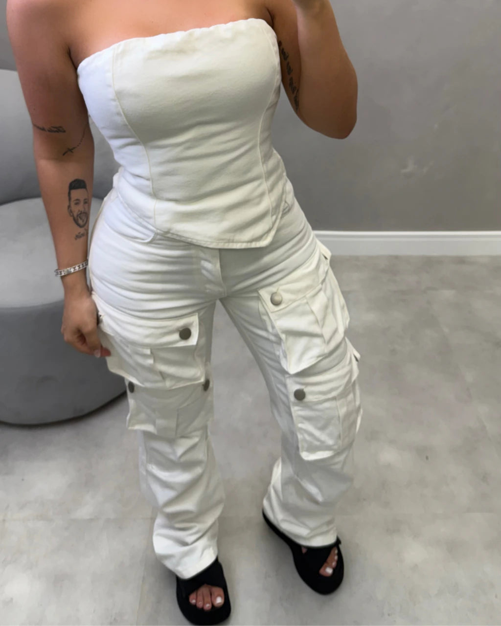 Conjunto wide Malory