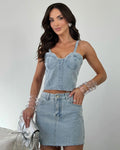 Cropped Jeans Glow
