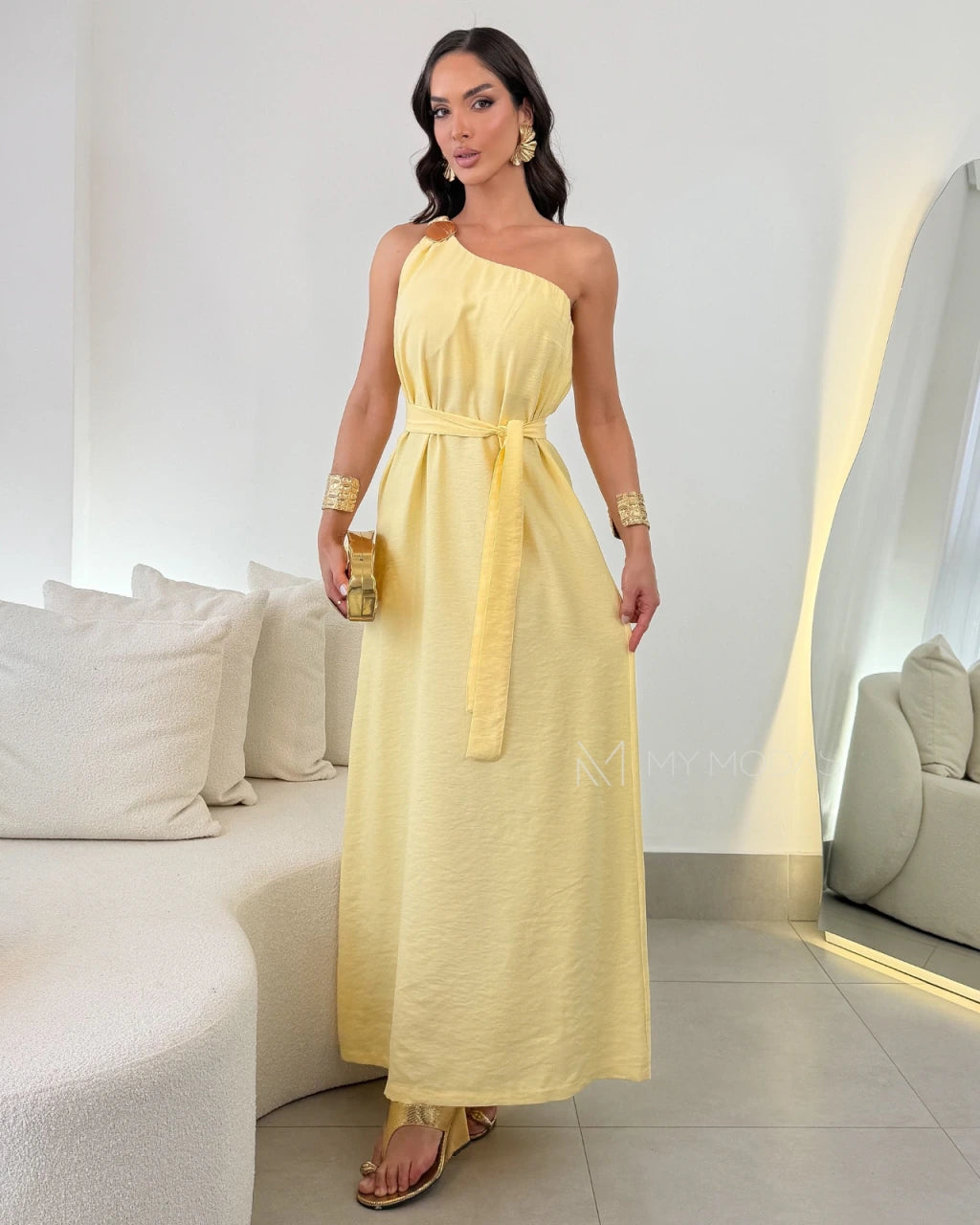 Vestido longo Lia