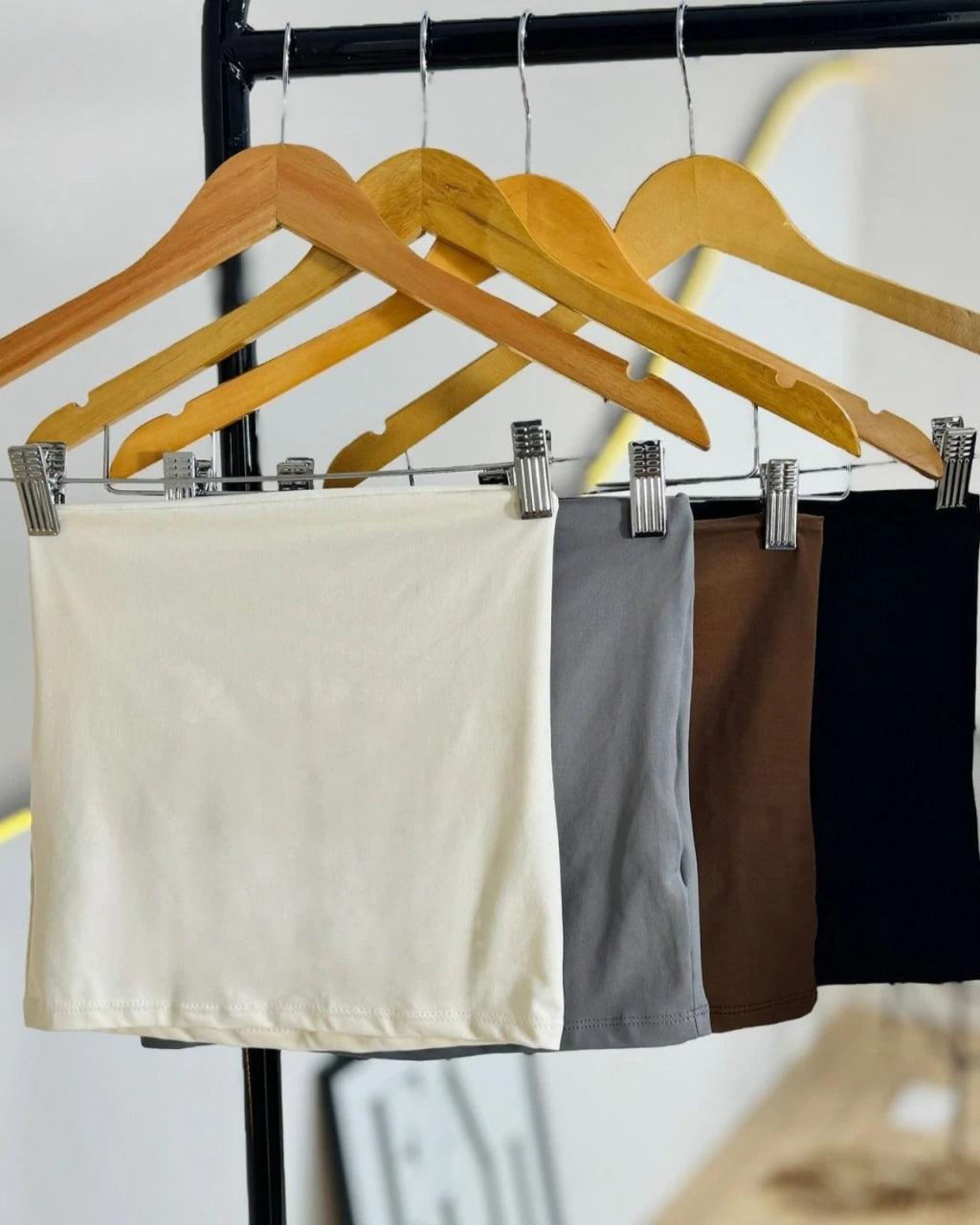 Blusa tomara que caia poliamida