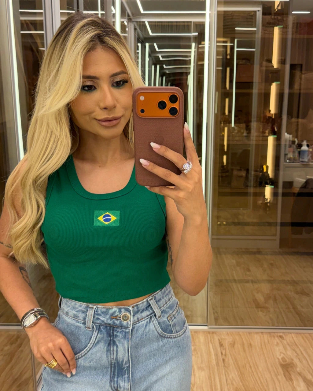 Cropped Ribana Brasil