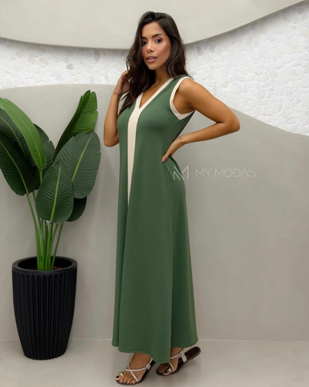 Vestido godê Moletinho