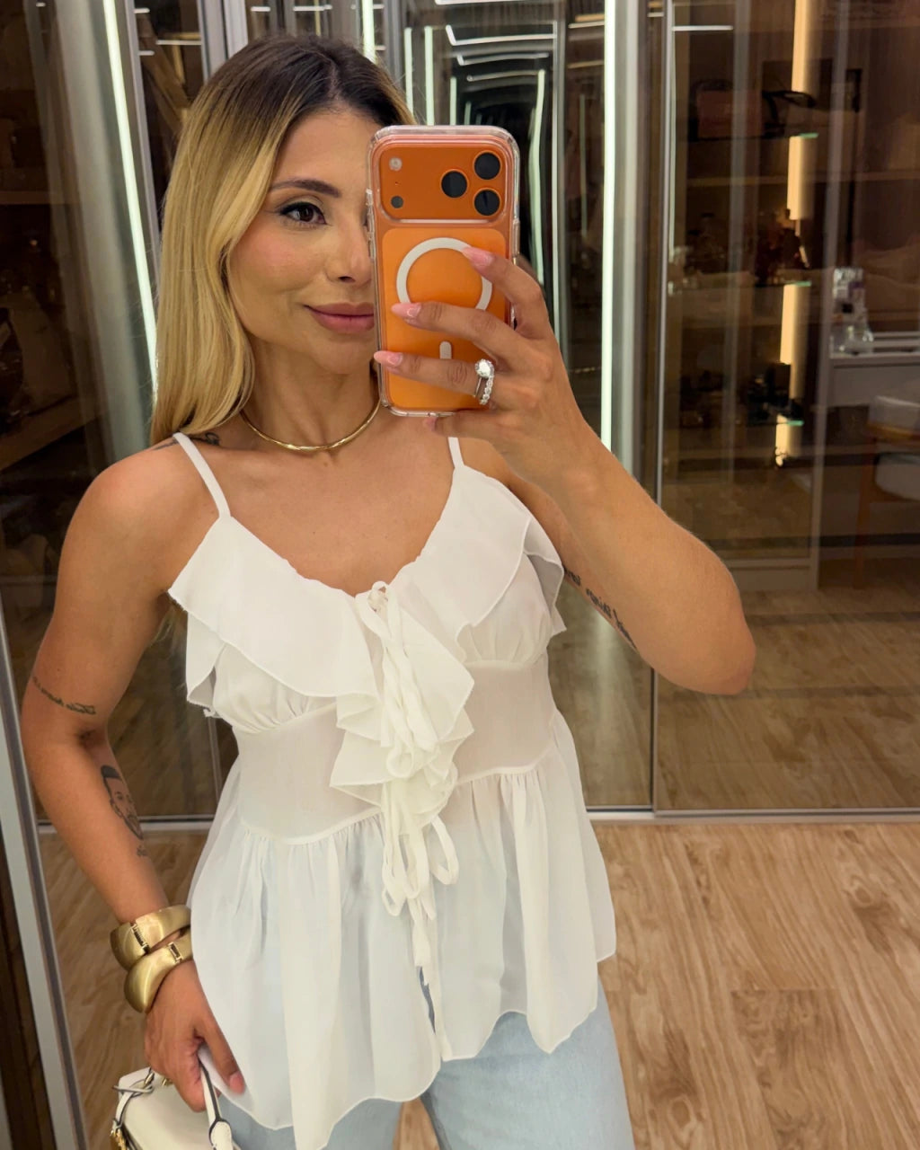 Blusa Grazi Chiffon