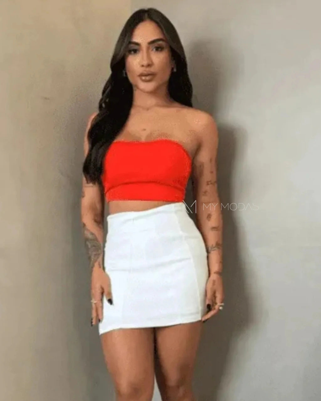 Cropped faixa com bojo