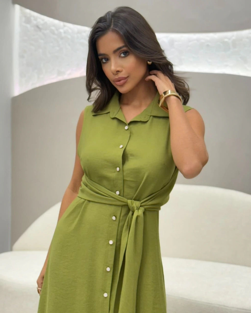 Vestido Mídi Creta